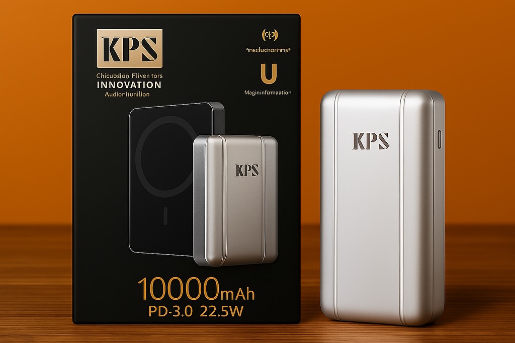 پاوربانک وایرلس کی پی اس KPS مدل 10000میلی آمپر