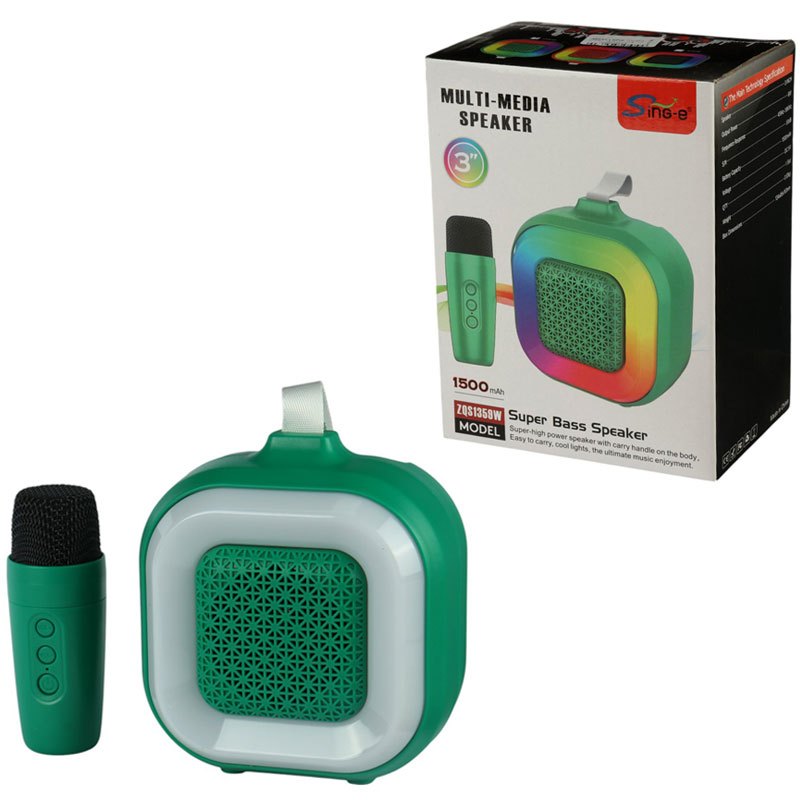 اسپیکر بلوتوثی + میکروفون سینگ ای مدل ZQS-1359w