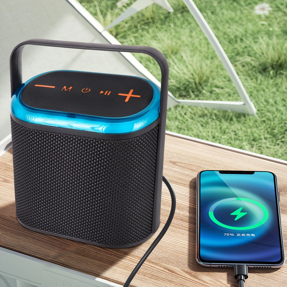 اسپیکر قابل حمل بلوتوثی Sing-e مدل ZQS P10 نورپردازی RGB